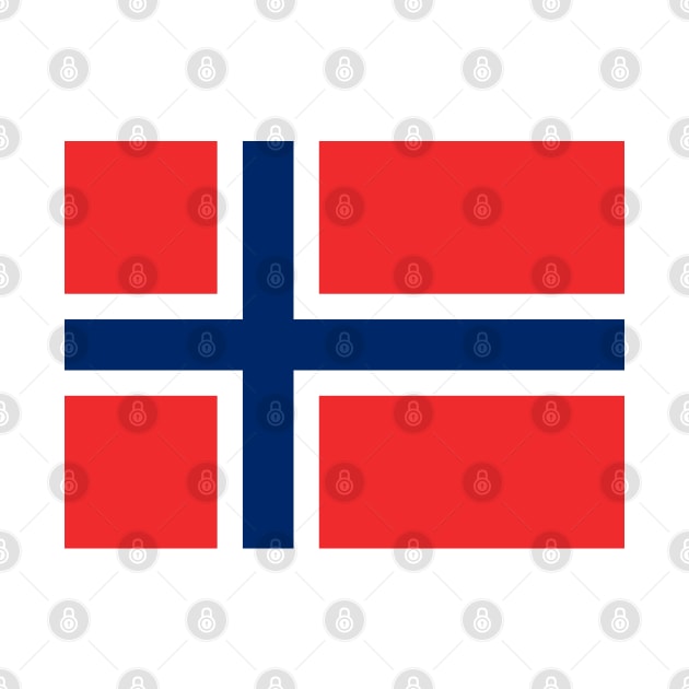 Flag of Norway by COUNTRY FLAGS