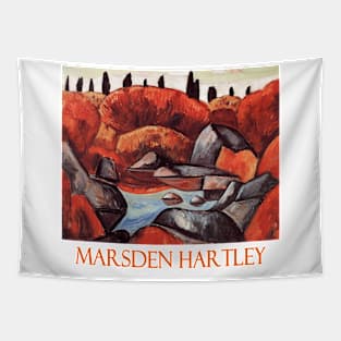 Flaming Pool by Marsden Hartley Tapestry