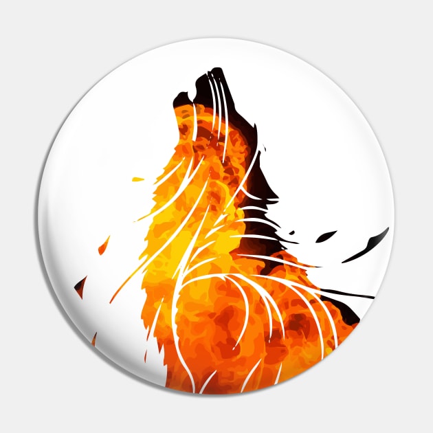 Fire wolf - Fenrir Loki's son Pin by MK3