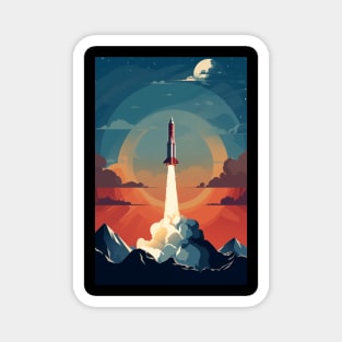 Space Rocket Magnet