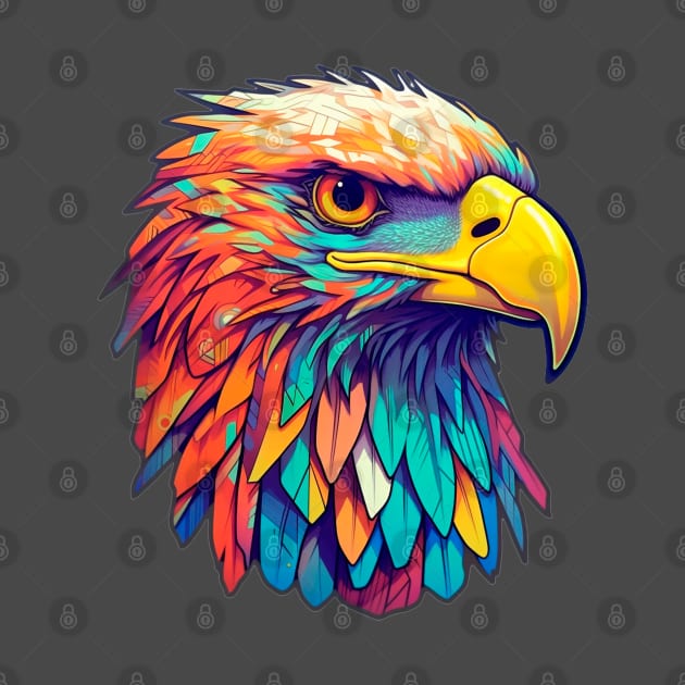 colored eagle by NirckStore