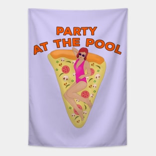 Party At The Pool Tapestry