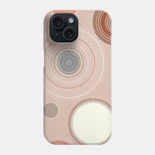 Pink Beige Pastel Polka Dots Phone Case