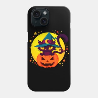 Pumpkin Cat Halloween Phone Case