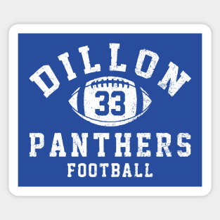 BodinStreet Dillon Panthers Football - #33 Tim Riggins - Vintage Logo Hoodie