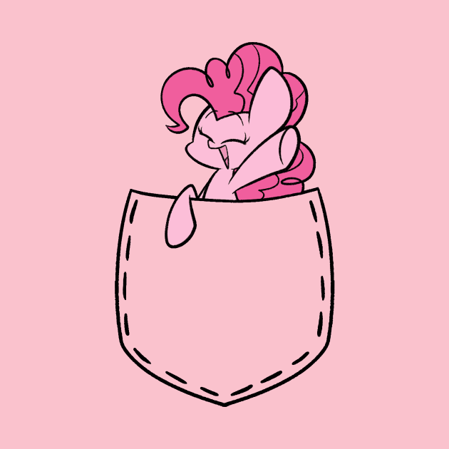 Pinkie in a Pocket by typhwosion