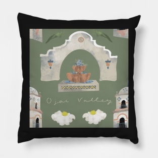 Ojai Valley Poppies Pillow