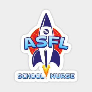 Rocket School Nurse Magnet