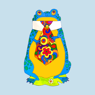 Psychedelic Hippie Frog T-Shirt