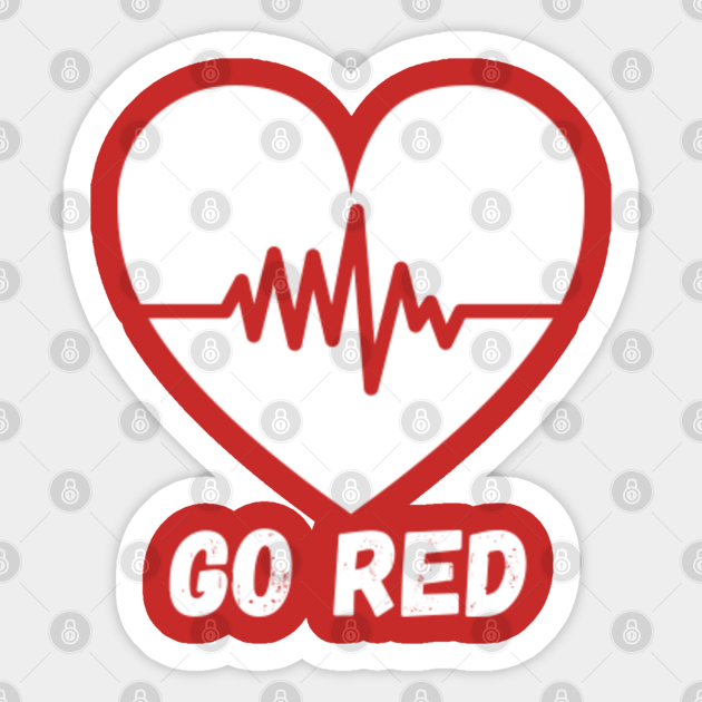 2021 February Heart Health Month American Heart Health Gifts Heart Health Month Sticker Teepublic Uk Just click print right from your browser. teepublic