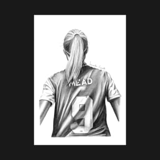 Beth Mead Football Shirt Drawing T-Shirt