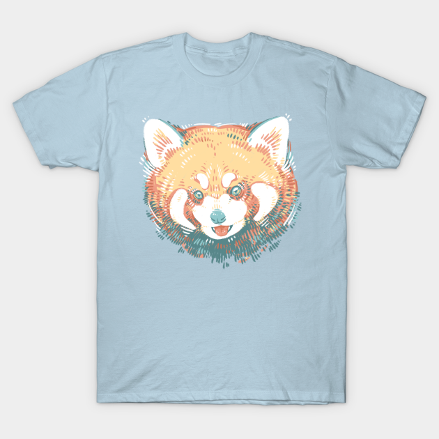 Red Panda Splat - Red Panda - T-Shirt