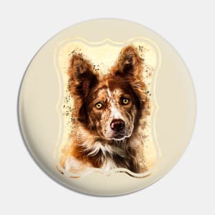 Border Collie Pin