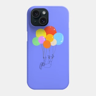 romantic girl in her dreams Phone Case