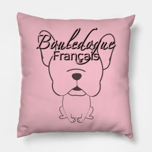 Bouledogue Français (French Bulldog) Pillow