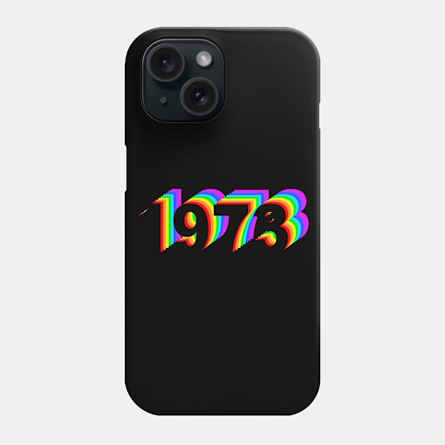 1973 Rainbow Style Volume 3D effect Phone Case by Vladimir Zevenckih