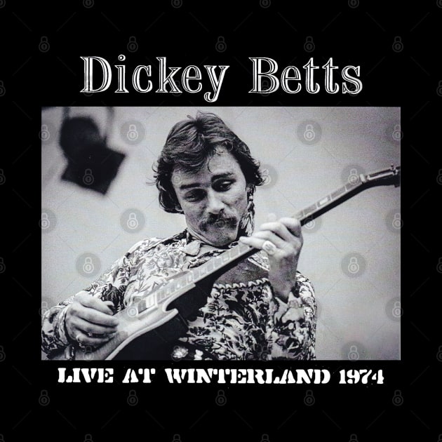 Rip Dickey betts by Unisovarts