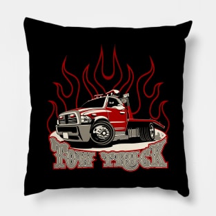 Cartoon tow truck Pillow