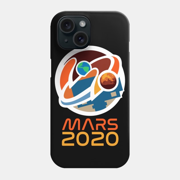 Mars 2020 Perseverance Mission Patch Phone Case by applebubble