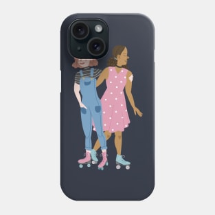 Rollerskating Girls Phone Case