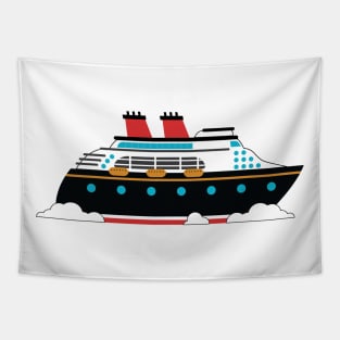 Cruise Ship Fantasy Tapestry