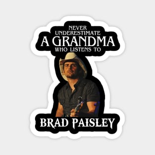 Country Inspirations Brad Paisley's Musical Motivation Sources Magnet