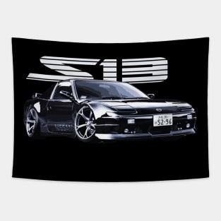 nissan s13 Japanese Style 180 240 Drift Machine Tapestry