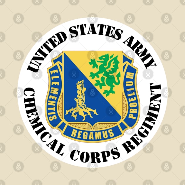 U.S. Army Chemical Corps Regiment by Desert Owl Designs
