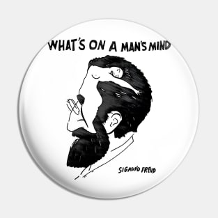 Sigmund Freud - What's On a Man's Mind Pin