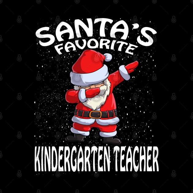 Santas Favorite Kindergarten Teacher Christmas by intelus