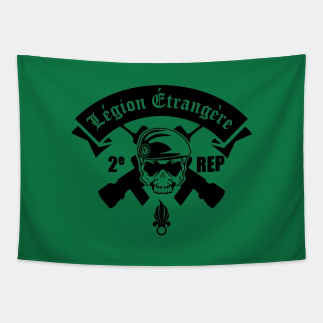 2 REP Foreign Legion (subdued) Tapestry by TCP