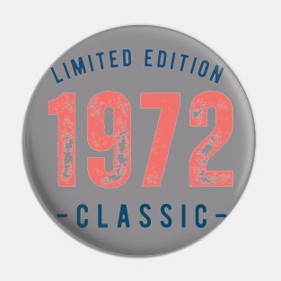 Classic 1972 Pin