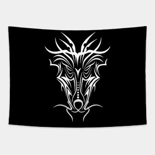 Demonic Tattoo Art Tapestry