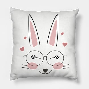 Beautiful rabbit Pillow