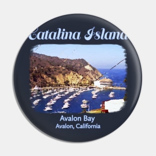 Catalina Island, Avalon Bay California Pin