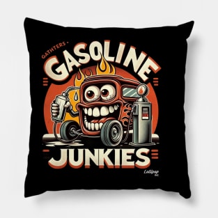 HotRod - Vintage Retro PetrolHead: The Raging Hotrod Pillow