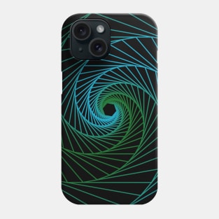 Colored Sacred Geometry Phone Case