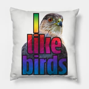 I like birds Pillow