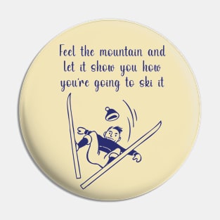 Feel the Mountain Pin