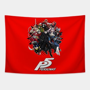 Persona 5 Heroes Tapestry