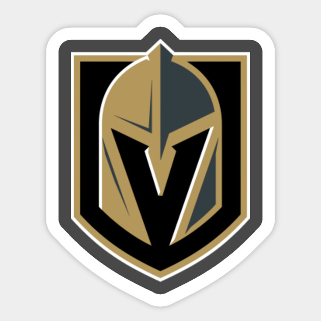 Vegas Golden Knights Vegas Golden Knights Sticker Teepublic Uk