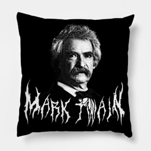 Mark Twain Metal Pillow