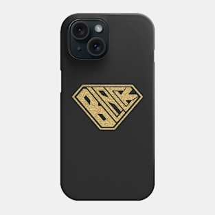 Black SuperEmpowered (Gold Glitter) Phone Case