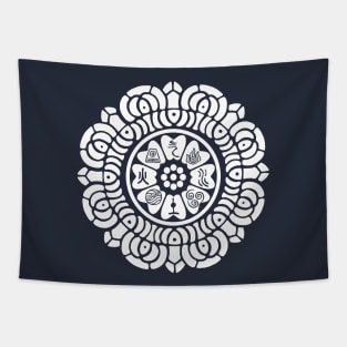 White Lotus Tapestry