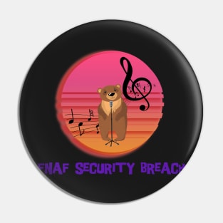 Funny bear singing |Fnaf security breach Pin