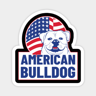 American Bulldog Magnet