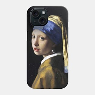 The girl with a pearl earring Phone Case