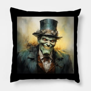 Jack frankenstein night manager at the graveyard Pillow