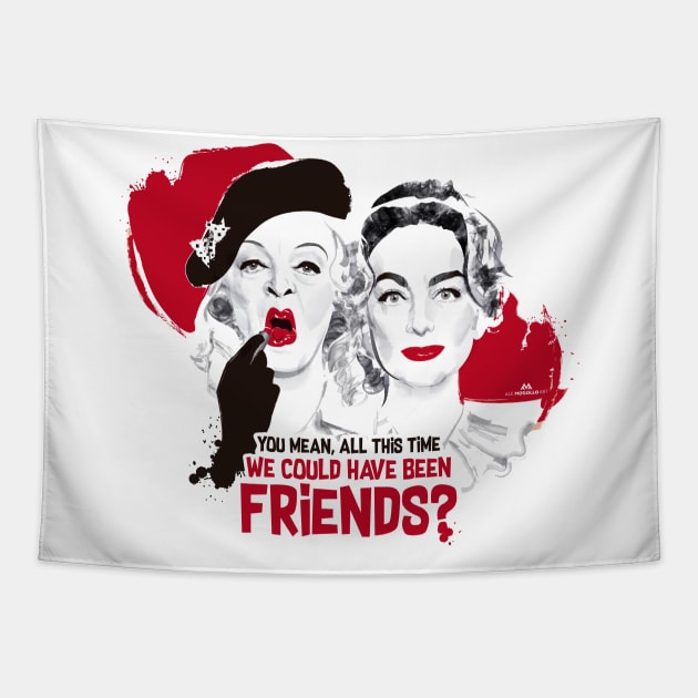 What ever happened to Baby Jane Tapestry by AlejandroMogolloArt