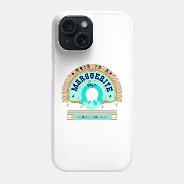 Marguerite Name Style Phone Case by Suryaraj